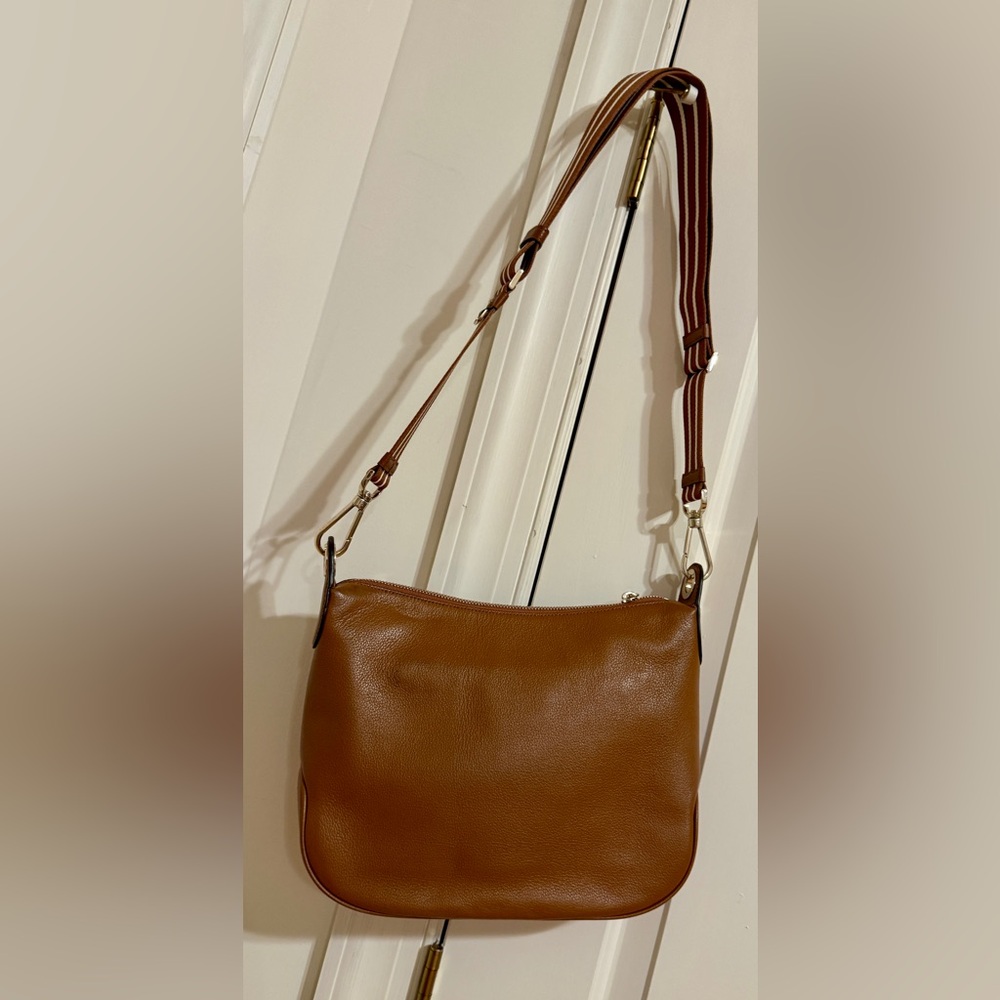 Kate Spade New York Rosie Large pebbled leather brown crossbody bag - Picture 9 of 13